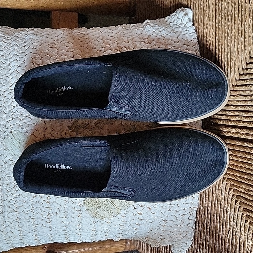 Goodfellow & Co., slip on loafers, black, size 10.5 - Picture 9 of 12